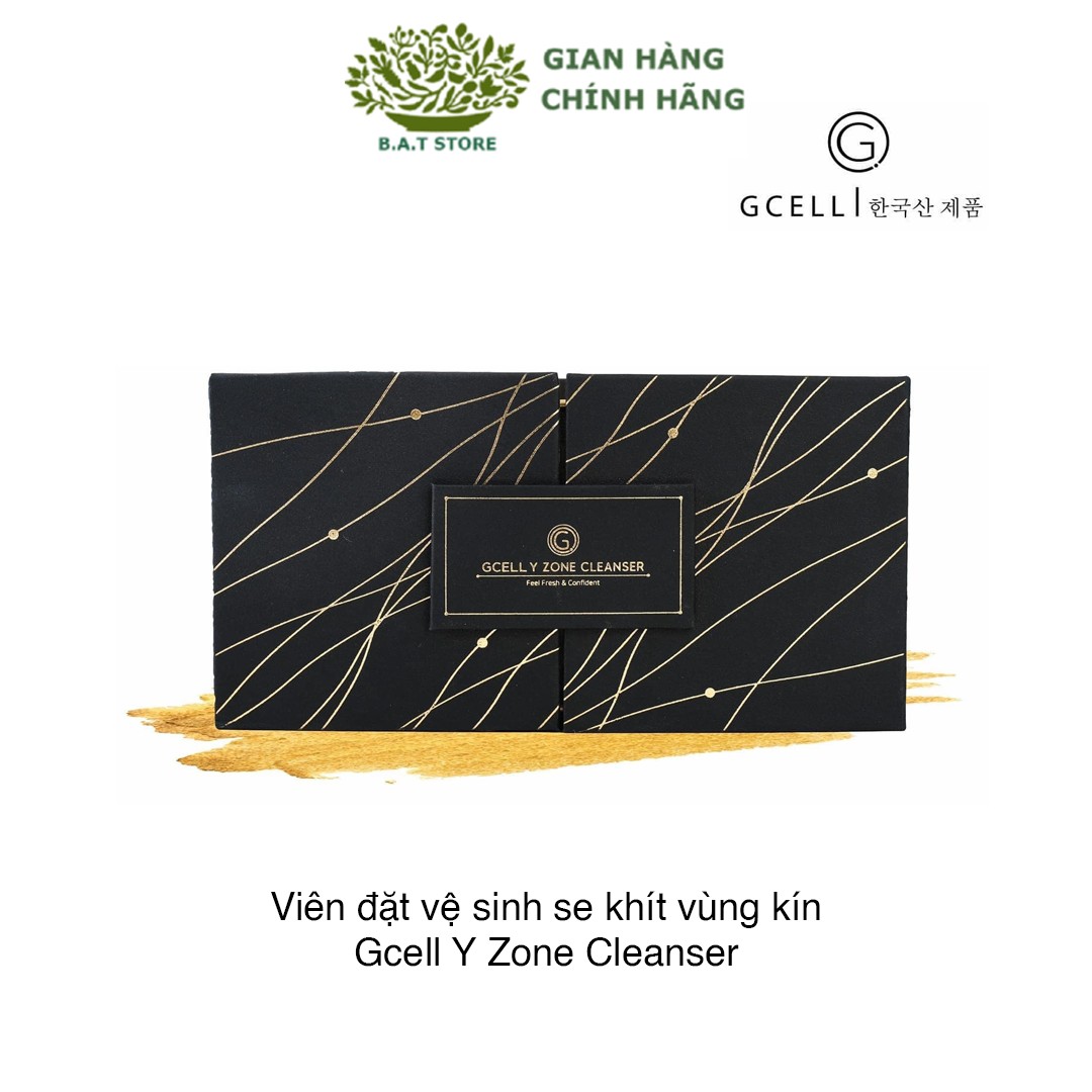 Viên đặt phụ khoa Gcell Y Zone Cleanser Hàn Quốc - Hộp 15 viên