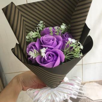 Bông hồng sáp bó