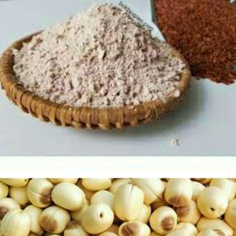 Bột gạo lứt hạt sen 1kg.