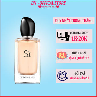 Nước Hoa Nữ Sì Giorgio Armani Vàng 100Ml Hương Thơm Ngọt Ngào Quyến Rũ