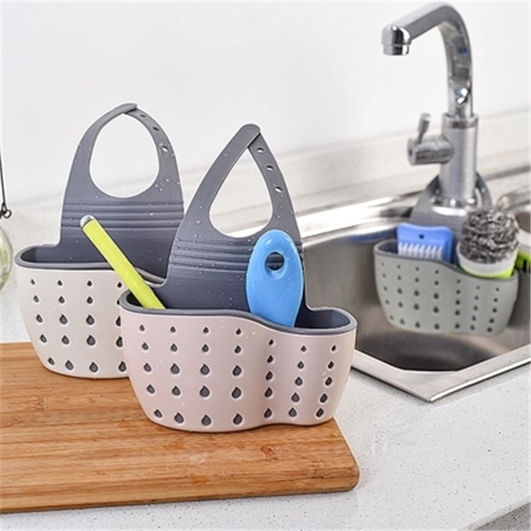 Giỏ treo bồn rửa chén 2 lớp loại xịn/ giỏ đựng đồ rửa chén 2 lớp