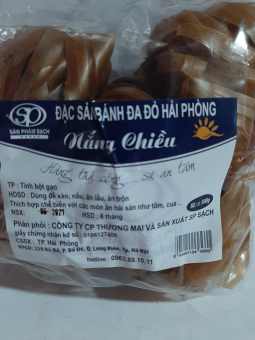 Bánh đa đỏ, bánh đa cua [THỦ CÔNG] dai, ngon Hải Phòng 500g