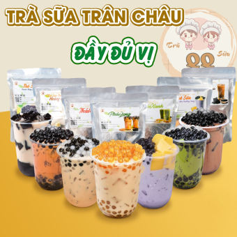 SET TRÀ SỮA TRÂN CHÂU CAO CẤP ĐẦY ĐỦ VỊ - SET TRÀ SỮA SIÊU TO KHỔNG LỒ