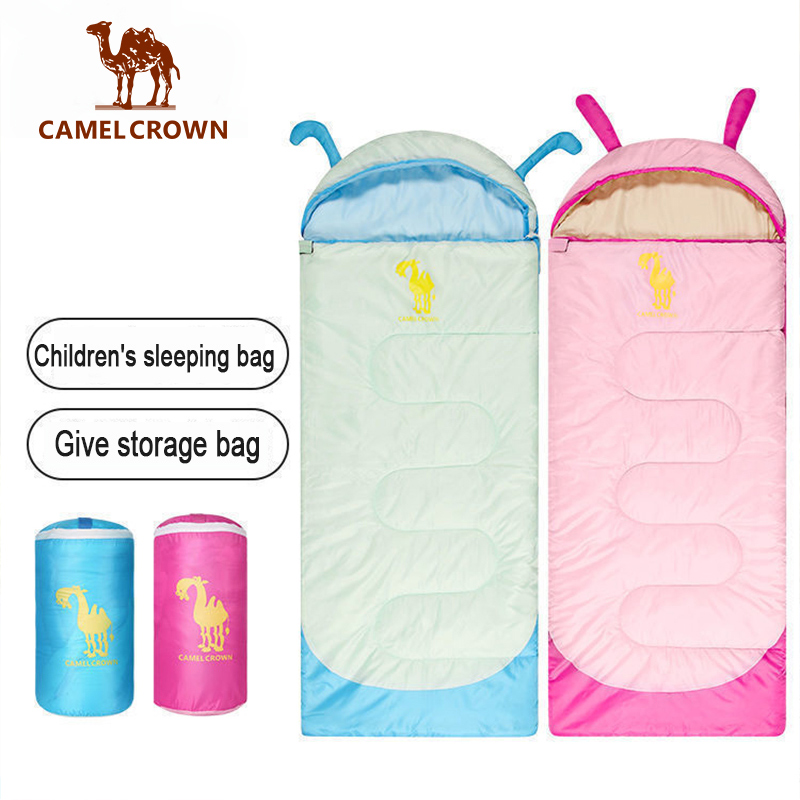 【COD】CAMEL CROWN Túi Ngủ Ngoài Trời Cho Trẻ Em Chăn Chống Đá Ngoài Trời Nghỉ Trưa Trong Nhà Cho Học Sinh Phần Mỏng Nhiệt Độ Không Đổi Lớn