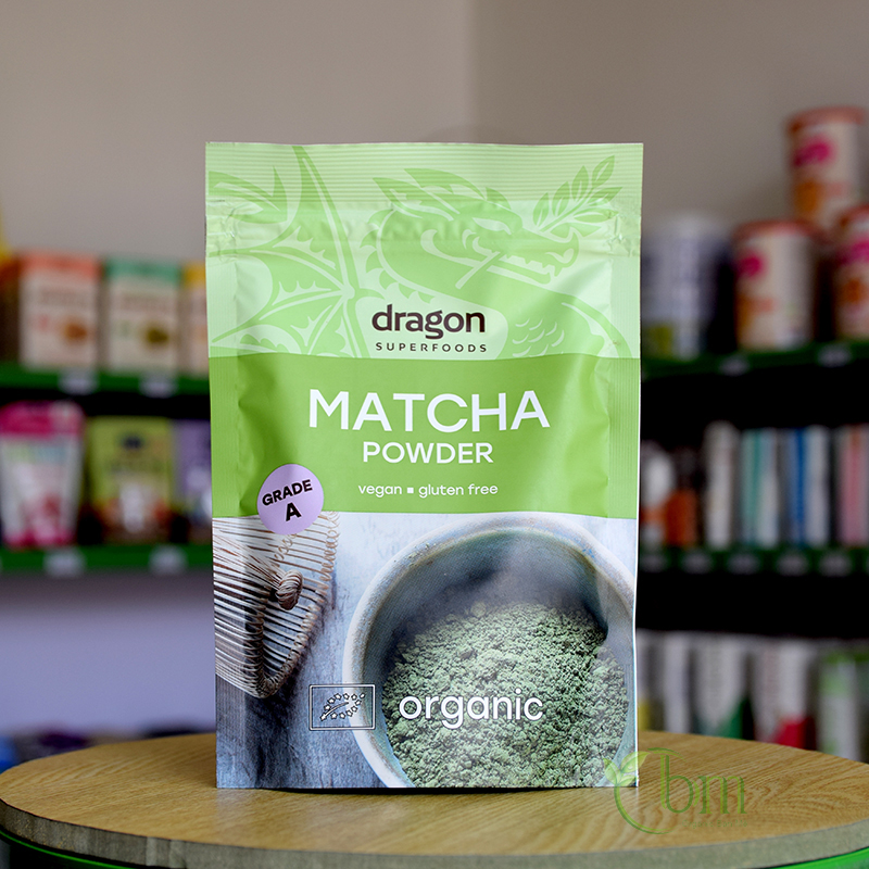 Bột trà xanh Matcha hạng A Dragon Superfoods 100gr