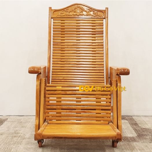 Ghế võng xếp Ghế thư giãn Ghế lười gỗ gõ