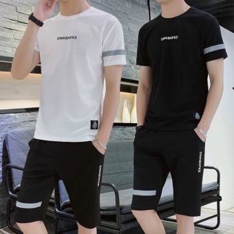 Sét bộ đồ nam, áo sát nách quần túi hộp Phong cách Hàn Quốc mặc hè đẹp DINK
