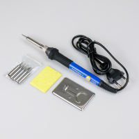 Solder Iron Adjustable Fast Heating Taffware Temperature 60W with 5 Tips