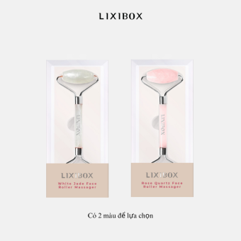 Thanh Lăn Massage Mặt Đá Thạch Anh Lixibox Face Roller Massager