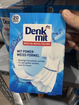 MIẾNG GIẶT TẨY TRẮNG QUẦN ÁO DENK MIT, HÀNG  ĐỨC