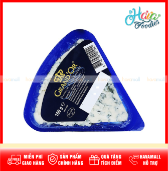 [CHỈ GIAO HỎA TỐC TẠI HCM] Phô Mai Xanh Danablue Grand’Or 100gr