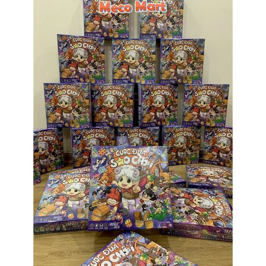 ✹❆ Bộ trò chơi Cuộc Đua Sao Chổi (CHÍNH HÃNG) Dòng Board Game Lớp Học Mật Ngữ 12 Cung Hoàng Đạo Đồ Chơi Trẻ Em MecoMart