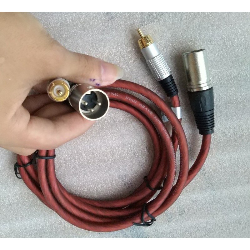 Dây canon đực ra av dài 0.8m lõi đồng