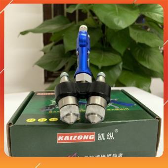 S úng Phun Xi Mạ ♥️ [ HÀNG CHÍNH HÃNG] ♥️ Phun Nano Chrome KAY Kaizong, Bép Phun Hóa Chất 2 Đầu