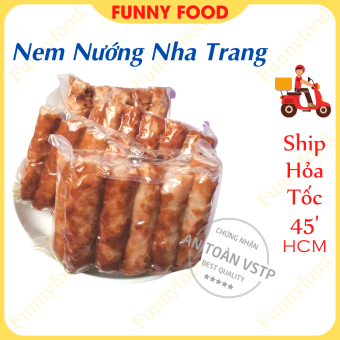 Nem Nướng Nha Trang 500g – Nem Nướng Ngon – Đặc Sản Nha Trang – Funnyfood