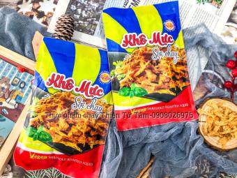 Khô Mực Sợi Chay Âu Lạc THIỆN TỪ TÂM Dai Ngon Càng Ăn Càng Mê Gói 50G