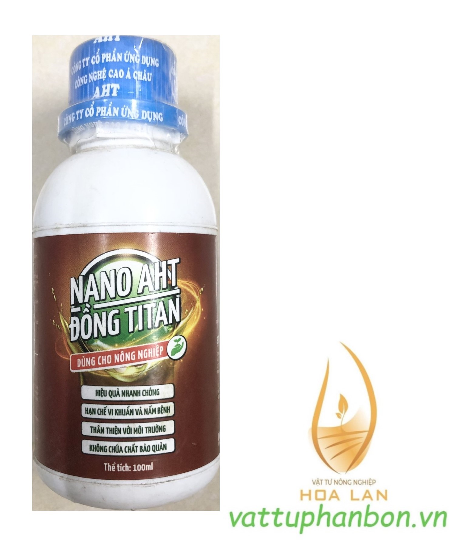 NANO ĐỒNG TITAN AHT PHÒNG TRỪ NẤM BỆNH CÂY TRỒNG - #344A# 100ml