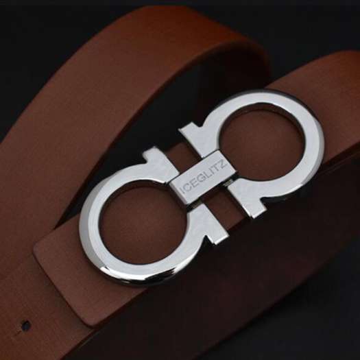 Dây Nịt Nam,Thắt lưng da 2 Chữ A sang trọng