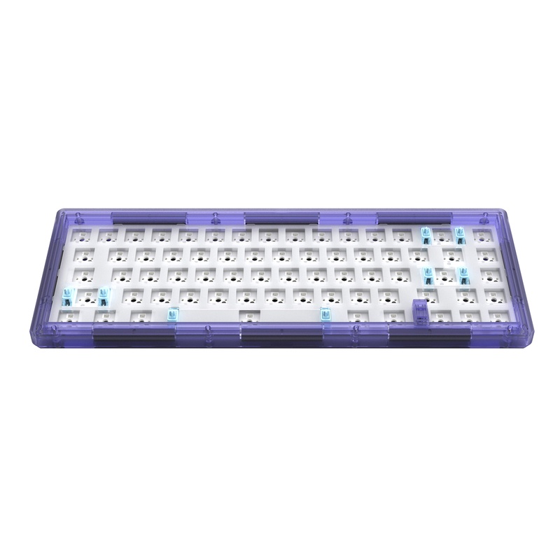 Bộ Bàn Phím Cơ Có Dây Vỏ Trong Suốt CIY GAS67 Chính Hãng, Bàn Phím RGB Tương Thích Với Công Tắc 3 Chân 5 Chân