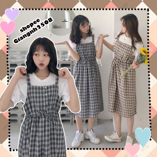 Váy ulzzang Hàn Quốc cute siêu cấp | Shopee Việt Nam