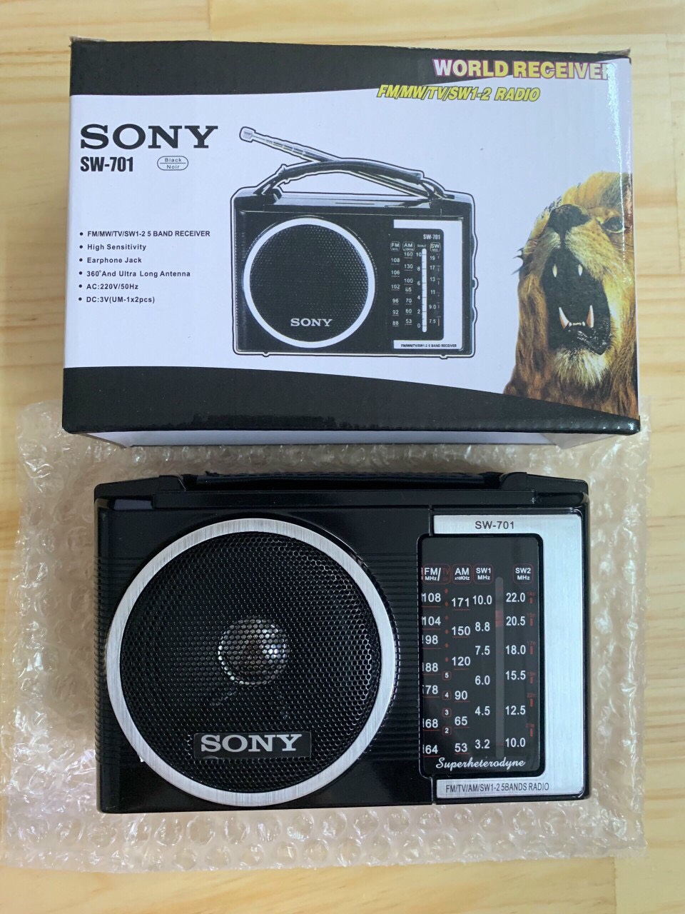 Đài fm sony sw-701 - mtmax