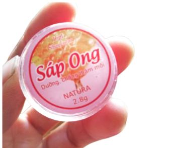 Sáp ong dưỡng môi, chống thâm môi