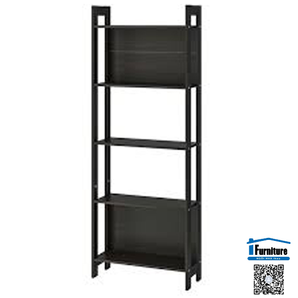 TỦ SÁCH LAIVA I.KE.A - NÂU ĐEN (Chính hãng - Có sẵn)