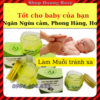 Cao Tinh Dầu Tràm Cung Đình Huế dành cho trẻ sơ sinh