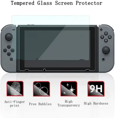 Nintendo Switch OLED / Switch (Gen 1 / Gen 2) / Nintendo Switch Lite - 9H Tempered Glass Screen Protector (HD Crystal Clear or Anti-Glare Matte) (1)