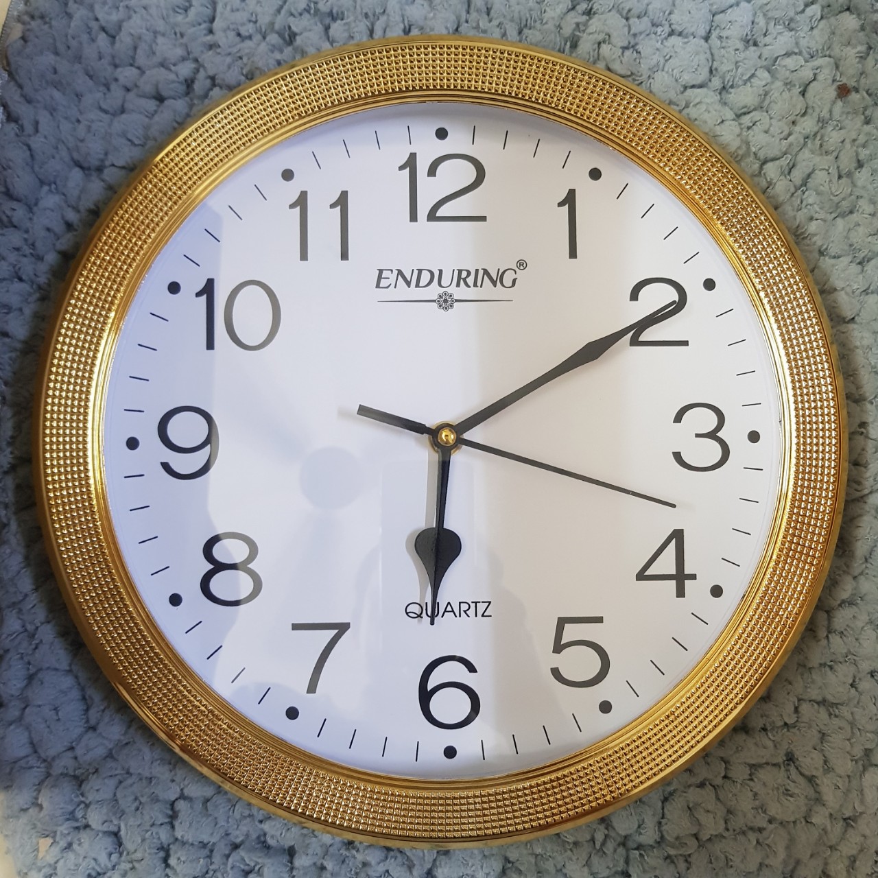 Đồng hồ treo tường kim trôi 30cm enduring