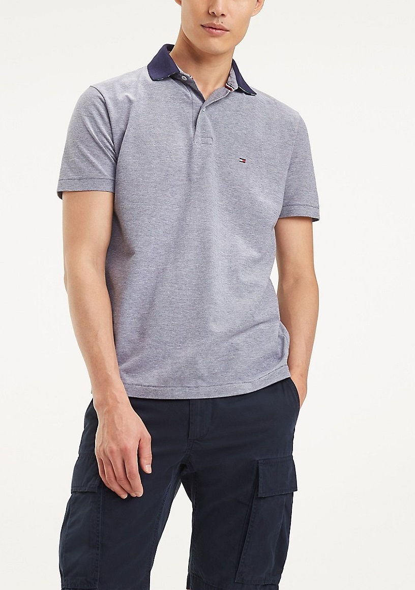 Áo thun nam tommy hilfiger hàng xách tay chính hãng xám