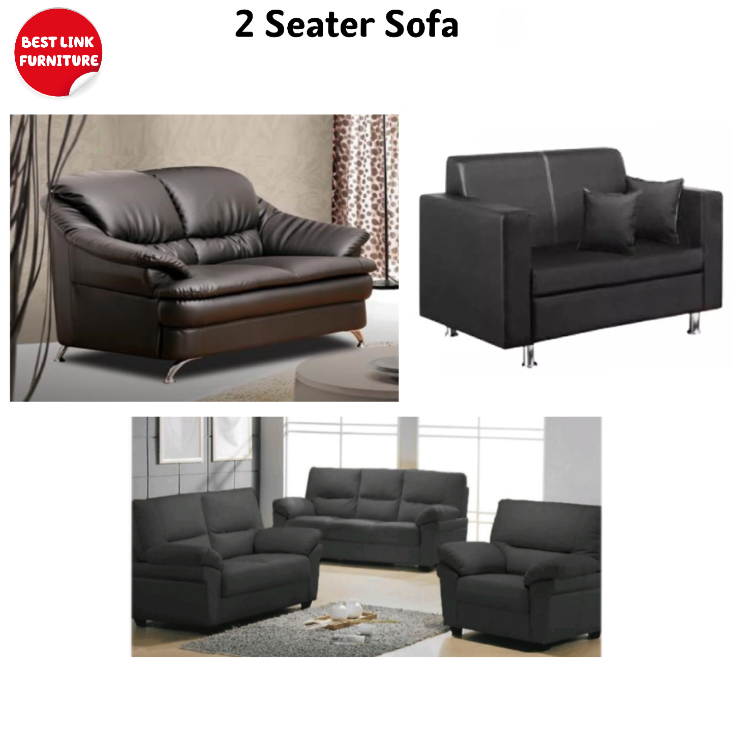 Best Link Furniture Sofa Set 3 2