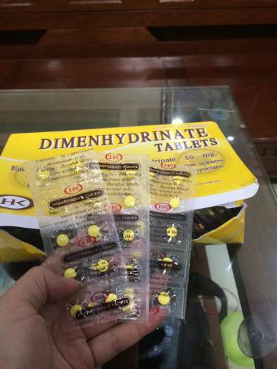 THUỐC CHỐNG SAY XE THÁI LAN 1 vỉ 10 viên