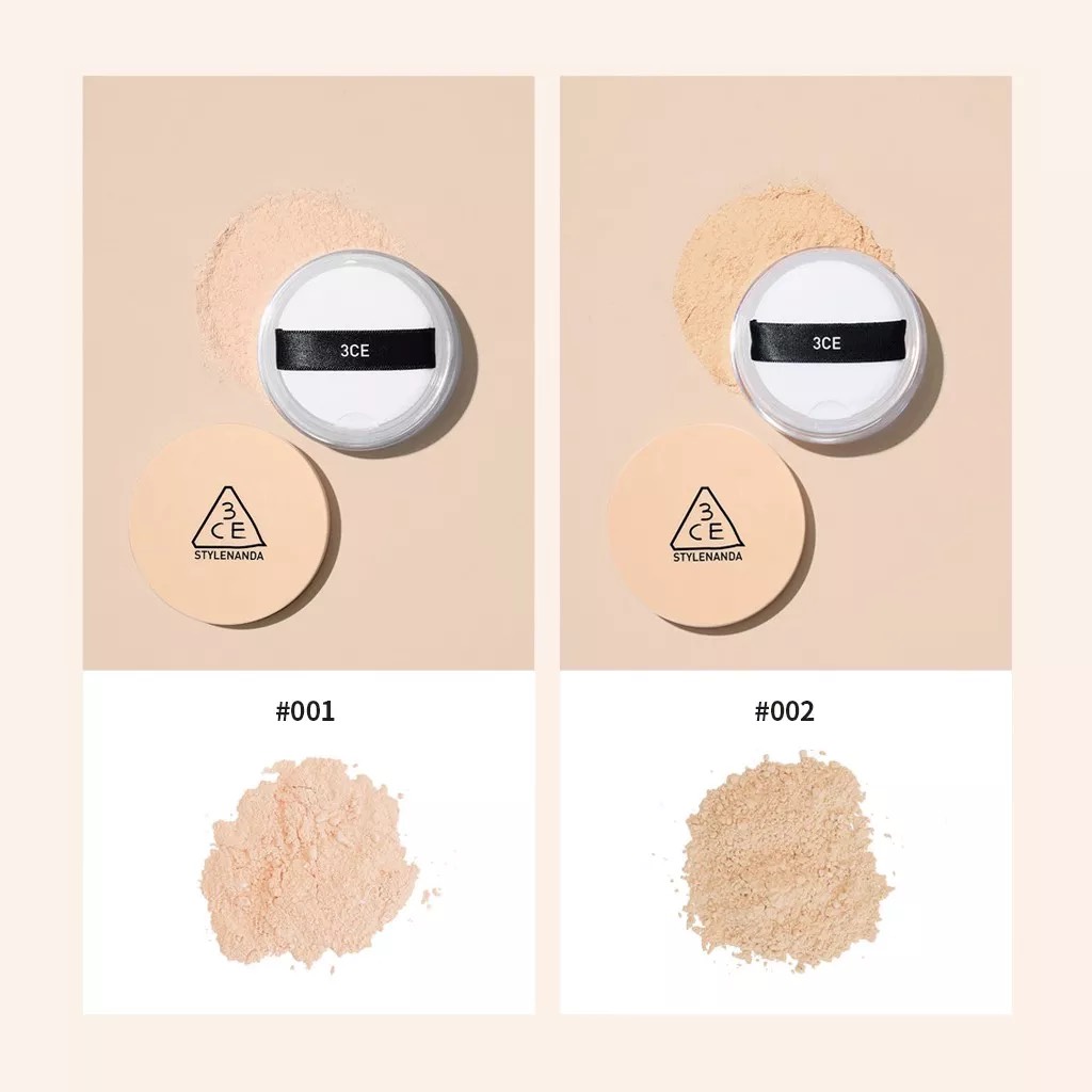 Phấn Phủ Bột 3CE Natural Finish Loose Powder