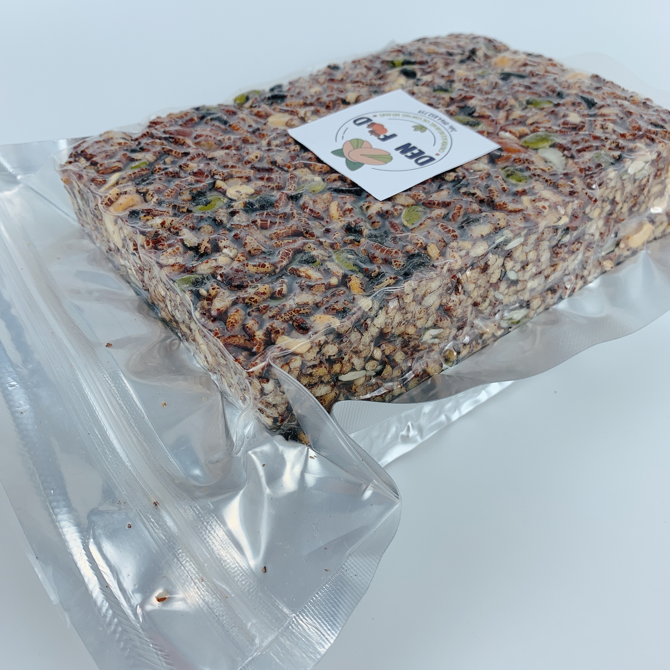 Thanh gạo lứt ngũ cốc dinh dưỡng chà bông - rong biển - thanh gạo lứt granola - bịch 500gr