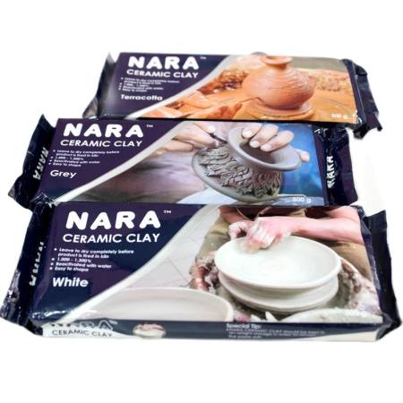 Art Hub - Nara Ceramic Clay 500 grams Modeling Material Porcelain Sculpture