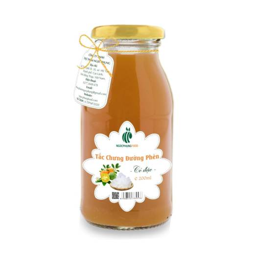 Tắc chưng đường phèn