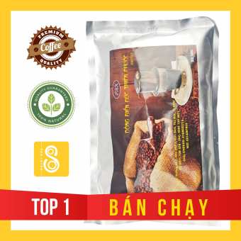 Cà phê rang xay DÒNG BIỂN ĐỨC THIÊN PHƯỚC. Cà phê ngon, cà phê mộc, cà phê sạch, cà phê rang mộc không tẩm ướp hương liệu, gói 500g - Super 8