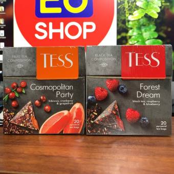 Trà hoa quả TESS Nga Hộp 20 túi lọc