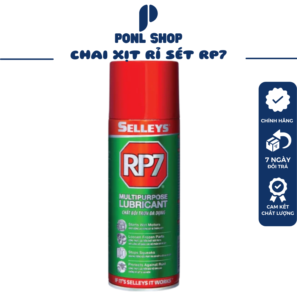 [HCM] Chai Xịt Selleys RP7 Chống Rỉ Sét Và Bôi Trơn 150g ,chai xịt rp7 loại xịn vỏ nhám