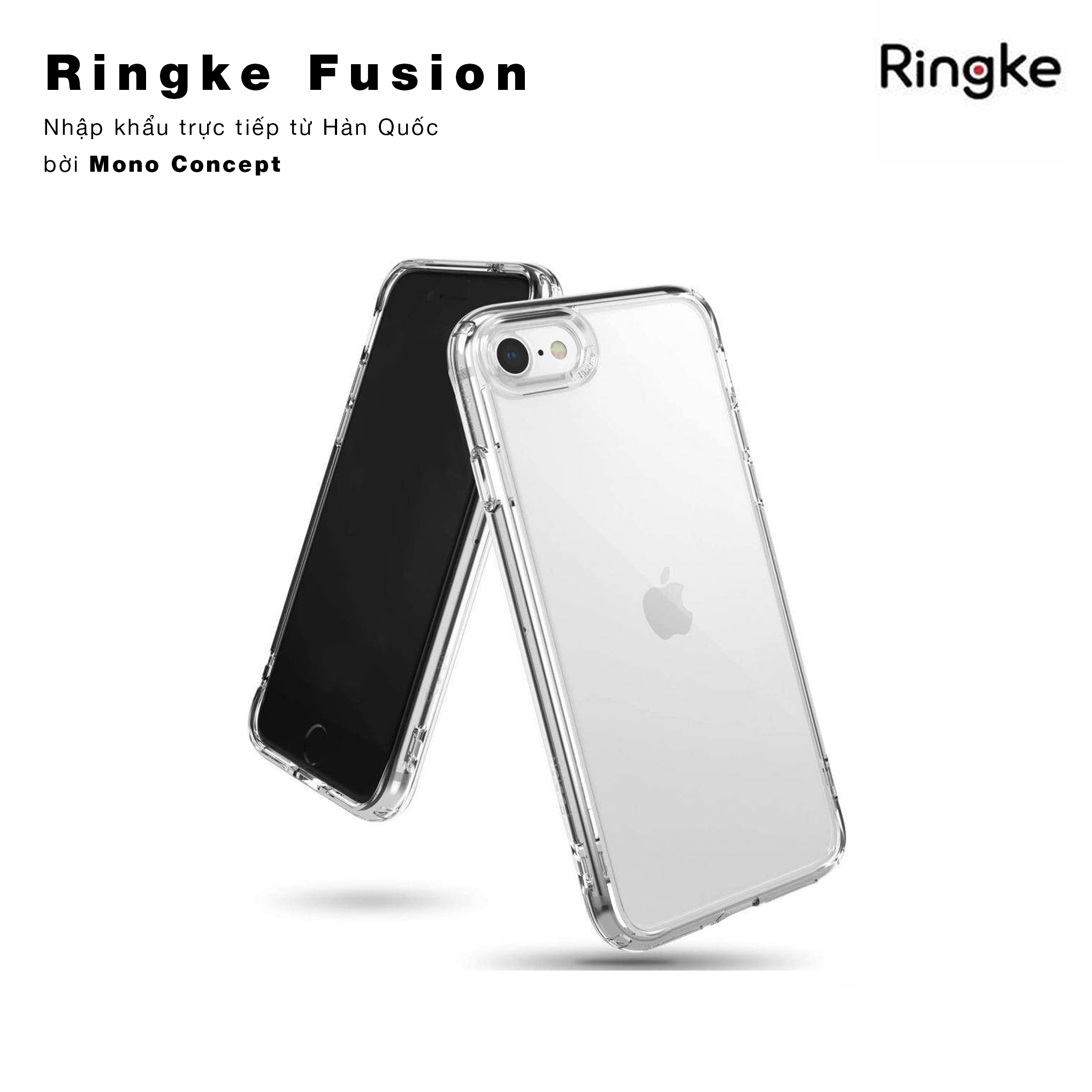 Ốp Lưng iPhone SE 2022/SE 2020/8/7 - Ringke Fusion