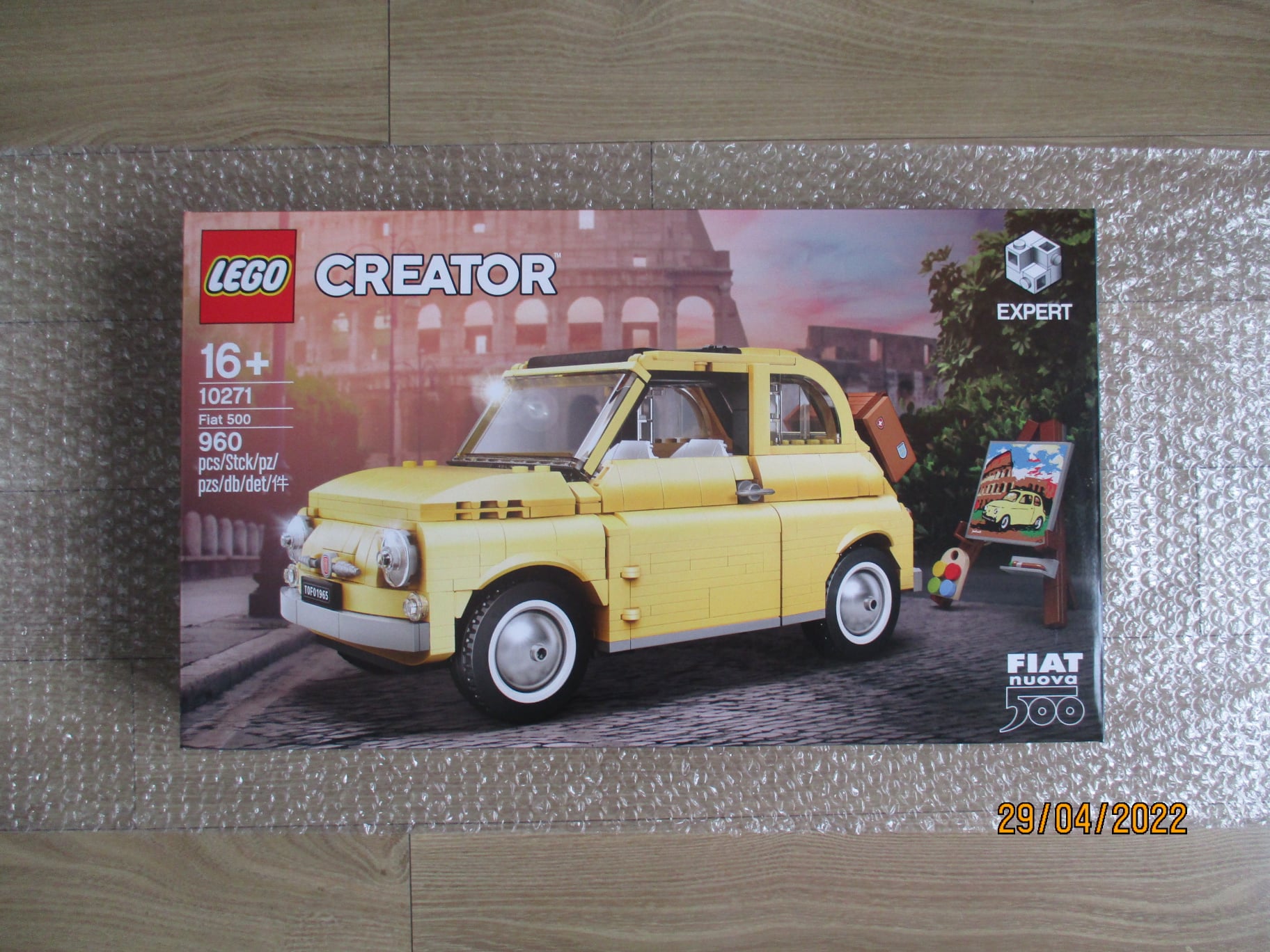 Đồ chơi lắp ráp lego creator expert 10271 xe fiat 500