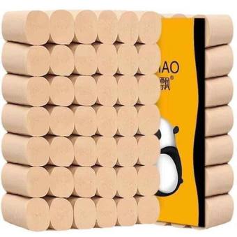 GIẤY VỆ SINH CUỘN/ GIẤY GẤU TRÚC SIPIAO 36 CUỘN KHÔNG LÕI