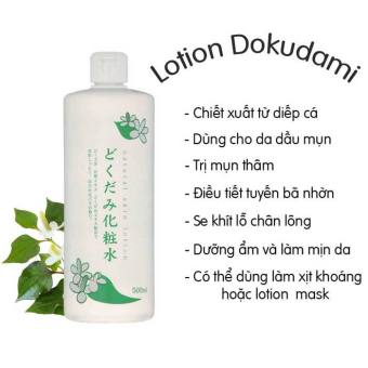 Nước Hoa Hồng Diếp Cá Dokudami Toner Diếp Cá Nhật Bản 500Ml ngăn ngừa mụn dưỡng ẩm se khít lỗ chân lông nước hoa hồng rau diếp cá nước hoa hồng diếp cá của nhật