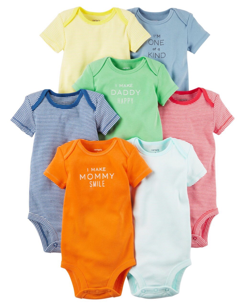 Combo 10 bodysuit cotton xịn cho bé trai và bé gái 0-24 tháng