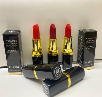 Chanel Hydrabase Mịn Lì 3 Màu Cam Tươi - Đỏ Cam - Đỏ Hồng