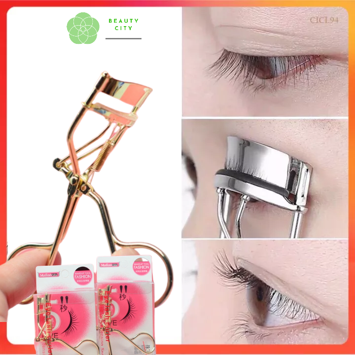 [Nhập RS0722 giảm 30k cho đơn 99k]Kẹp Bấm Cong Mi Kẹp Uốn Mi Malian FullBox Cao Cấp Hanlu - BeautyCity