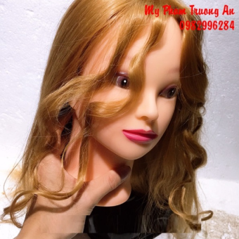 Đầu manocanh học làm tóc  chịu nhiệt độ