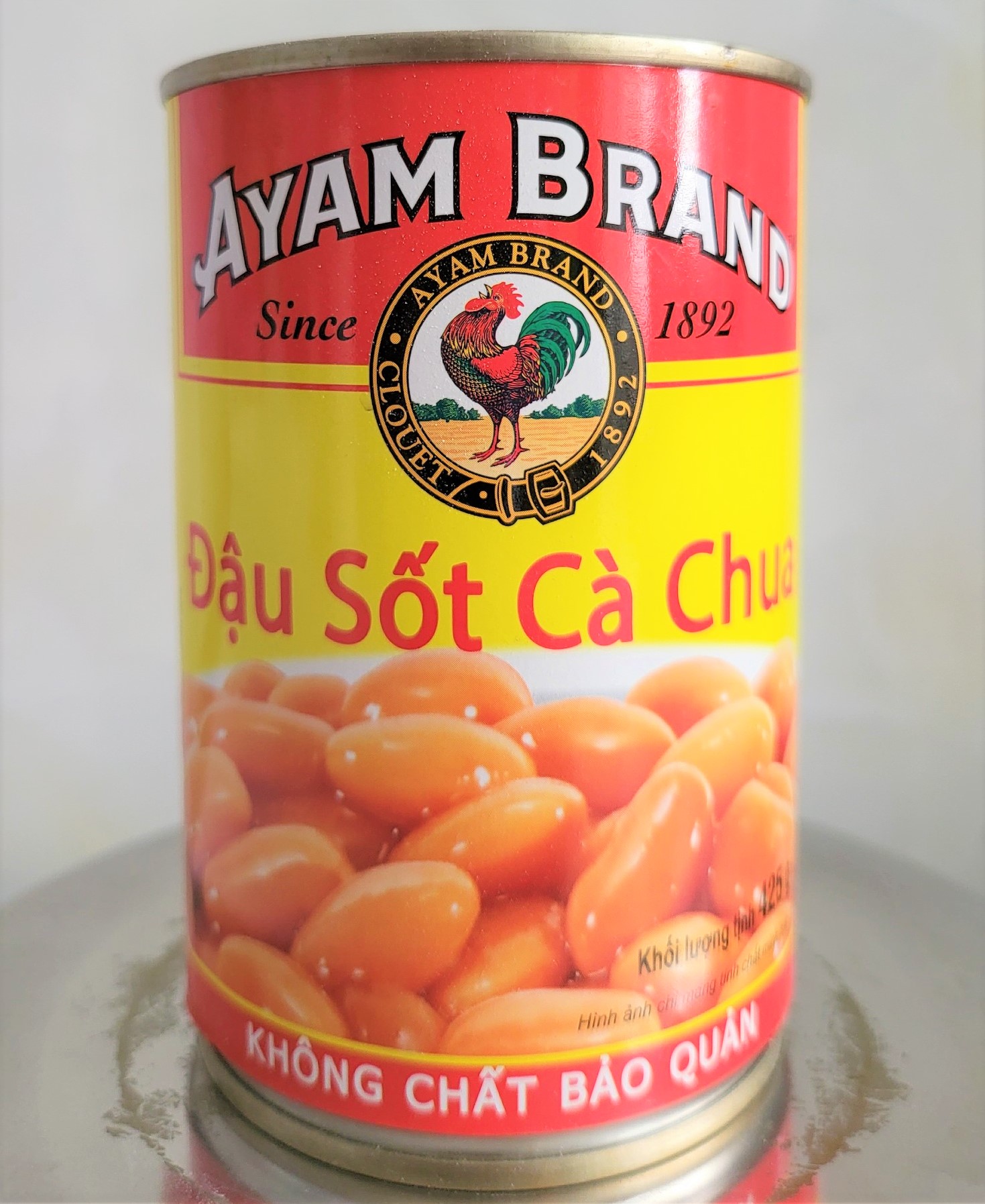 [HỘP LỚN 425g] ĐẬU XỐT CÀ CHUA [VN] AYAM Baked beans in tomato sauce (halal) (bph-hk)