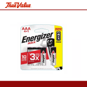 Energizer MAX Alkaline AAA Batteries 4 + 1 Free Pack